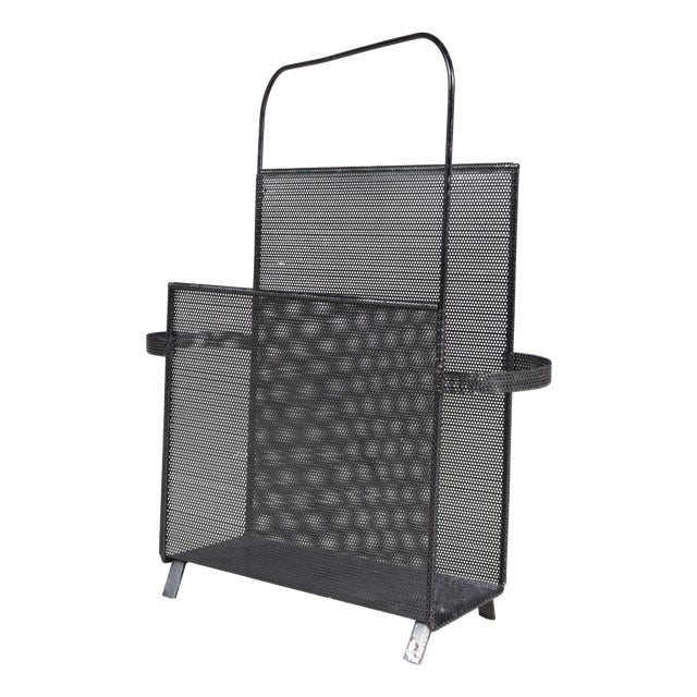 Magazine Rack by Mathieu Matégot for Artimeta, Netherlands, 1950s For Sale