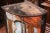 Late 18th Century 18th Century Italian Painted Corner Cabinet With Biblical Court Scene For Sale - Image 5 of 10