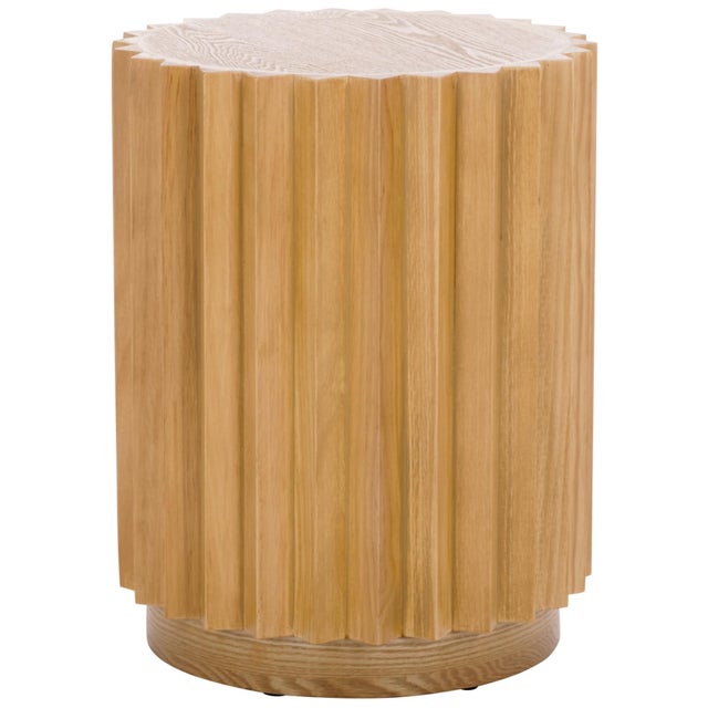 Arashi End Table in Natural For Sale In Philadelphia - Image 6 of 6