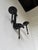 Brutalist Wall Sconces in Wrought Iron, 1890s, Set of 2 For Sale - Image 11 of 18