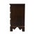 High End Vintage Banded Mahogany Traditional Chippendale Style 30" Nightstand W. Jewelry Storage For Sale - Image 10 of 12