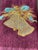 Shabby Chic Set of 3 Face /Hand Terry Guest Towels Embroidered for Christmas For Sale - Image 3 of 3