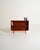 Mahogany bookcase with two open compartments and tapered legs. Scandinavian production, 1960s. The simple construction...