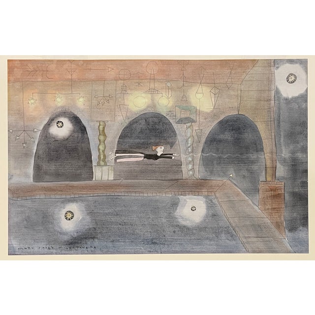 1990s 1992 Mark Casey Milestone Outsider Art Painting For Sale - Image 5 of 5