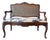 1870 Louis XV Caned Settee For Sale