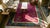 1920s Raspberry Red Floral Vase Antique Chinese Art Deco Carpet 8' 10" X 11' 6" Knotted Wool Rug For Sale - Image 12 of 12