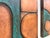 Metal Abstract Geometric Copper Wall Sculpture With Verdigris For Sale - Image 7 of 14