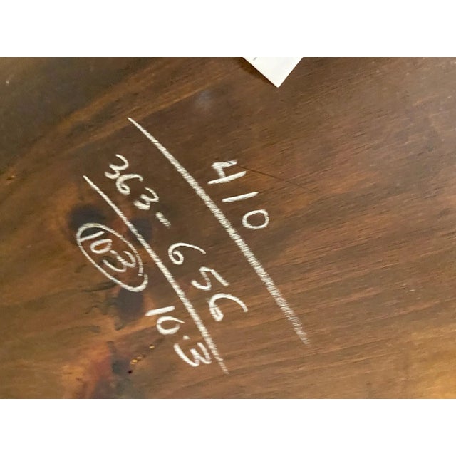 Vintage Dixie Furniture Company Young Hinkle Corporation Curved Back Pub Chairs - Pair For Sale - Image 9 of 10