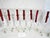 Waterford Crystal Vintage "12 Days of Christmas" Waterford Lead Crystal Glasses in Boxes + Charms - 12 pcs For Sale - Image 4 of 17