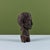 Mid 20th Century Nils Sjogren Style Plaster Mounted Bust For Sale - Image 5 of 13
