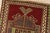 Malatya Rug 1’9” X 3’7” Red Wool Vintage Tribal Hand-Knotted Oriental Carpet For Sale In Philadelphia - Image 6 of 9
