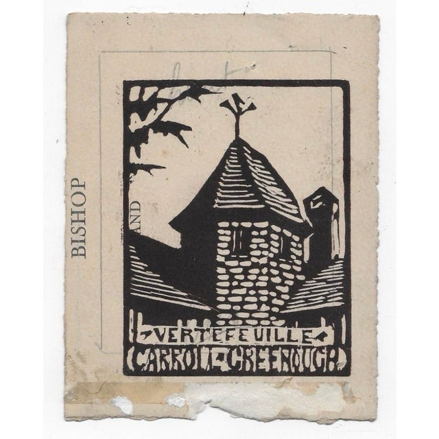 Arts & Crafts 1932 Bertha Fanning Taylor Woodblock Print For Sale - Image 3 of 3