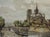 Impressionist Roger Hebbelinck "Paris Notre Dame" Hand Signed Color Etching Unframed For Sale - Image 3 of 8