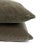 Not Yet Made - Made To Order Cowtan and Tout Rostang in Souris Dark Gray Plush Velvet Pillow Cover For Sale - Image 5 of 6