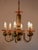 1970s Vintage Bohemian Amber Glass Chandelier by Kamenický Šenov, 1970s For Sale - Image 5 of 7