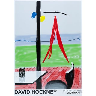 Drawn on iPad Poster after David Hockney For Sale