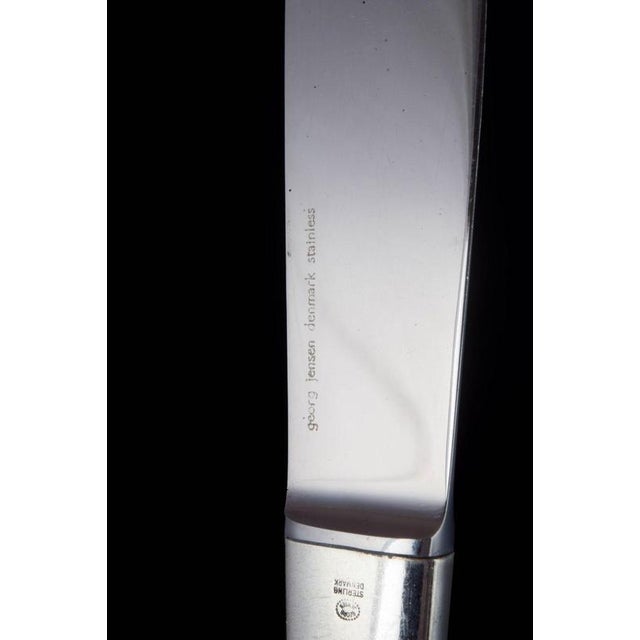 Caravel Dinner Knives by Henning Koppel for Georg Jensen, 1940s, Set of 4 For Sale - Image 4 of 6