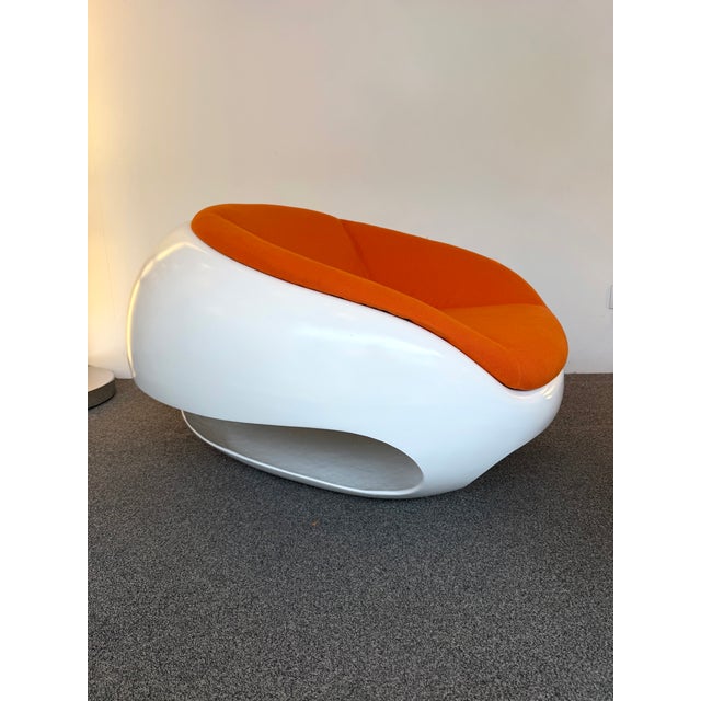 Pair of Fiberglass Pod Armchairs by Mario Sabot, Italy, 1970s For Sale - Image 12 of 15
