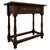 A charming and well-proportioned 20th-century narrow oak side table, combining traditional styling, practical storage and...
