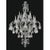 Contemporary Collection Regina Table Lamp in Metal and Crystal by Jago For Sale - Image 3 of 11