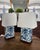 The most iconic and perfect pair of Ralph Lauren blue and white dragon lamps in perfect condition. Beautiful shades of...
