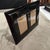 1990s Modern Black Lacquered Wood Italian Double Picture Frame by Bussolari For Sale - Image 9 of 10