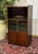 1960s English Oak Bookcase with Sliding Doors, 1960s For Sale - Image 5 of 14