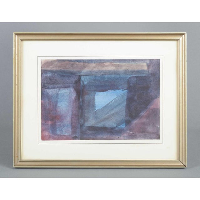 Artist: helge christiansen (born 1913), danish painter abstract composition technique: watercolour on paper date: ca....