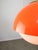 Italian Space Age Orange Acrylic Glass and Brass Pendant Lamp, 1970s For Sale - Image 11 of 16