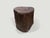 Andrianna Shamaris Modern Organic Charred Side Table For Sale