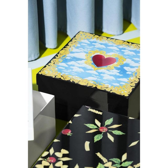 Icona Square Box in Powder-Coated Aluminum by Altreforme For Sale - Image 4 of 12