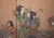 1960s C. 1960-1970s Painted Daoist Screen by Ishida For Sale - Image 5 of 18