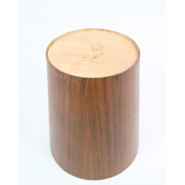 Paper Basket in Teak by Servex, Sweden, 1960s For Sale - Image 4 of 6