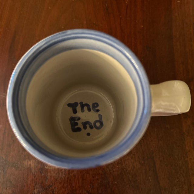 1970s 1970s Hadley Pottery Mug With Boy For Sale - Image 5 of 10