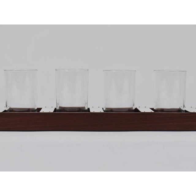 Carl Auböck Vintage Drinking Glass Carrying Rack by Carl Auböck, 1960s For Sale - Image 4 of 18