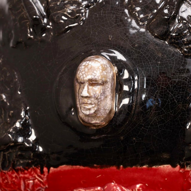 Ceramic Henk van Rooij, Figurative Composition, 1990s, Ceramic For Sale - Image 7 of 11