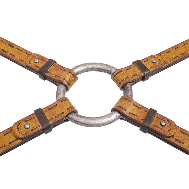 Metal Coffee Table by Jacques Adnet, 1960s For Sale - Image 7 of 10