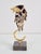 Abstract Gilded Bronze Face in Hand Sculpture by Jean-Paul Cleren, 1980s For Sale - Image 12 of 12