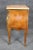 Brown Pale Walnut French Louis XV bronze Mounted Marble Top 3 Drawer Commode For Sale - Image 8 of 12