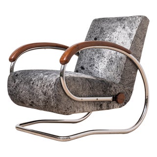 Model H221 Armchair by Jindřich Halabala for Up Závody, 1930s For Sale