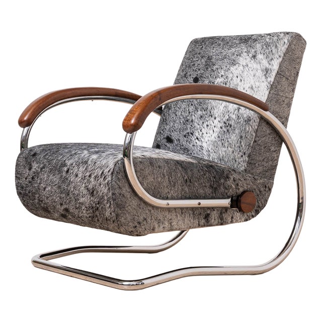 Model H221 Armchair by Jindřich Halabala for Up Závody, 1930s For Sale