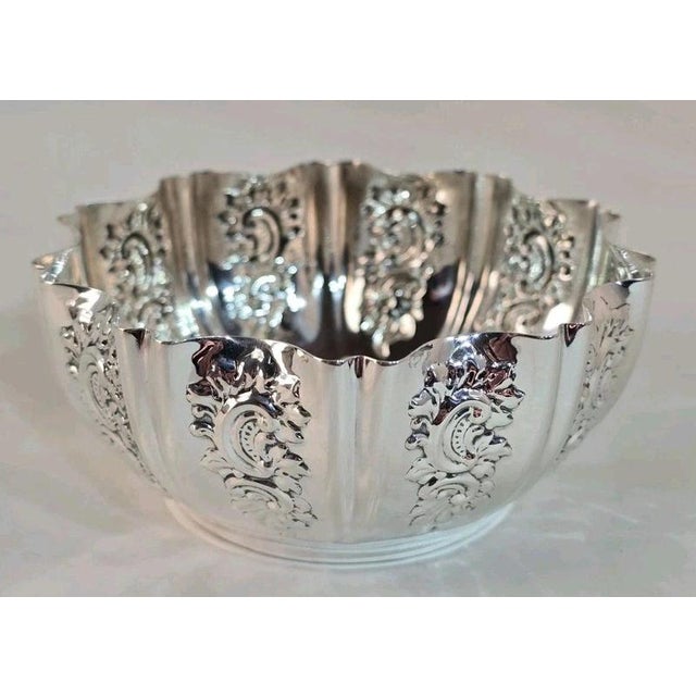 Antique Victorian Sterling Silver Bon Bon Dish from Fenton Brothers, Sheffield, 1896 For Sale - Image 16 of 18