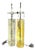 Mid 20th Century Frederick Cooper Chicago Fractal Resin Tall Table Lamps, Set of 2 For Sale