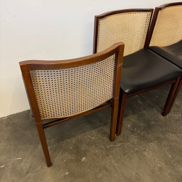 Vintage Chairs by Tito Agnoli for La Linea, 1957, Set of 4 For Sale - Image 10 of 12