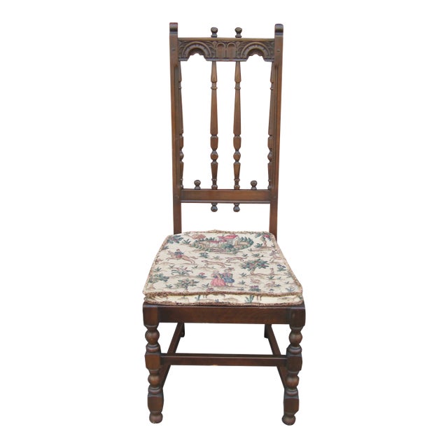 Mid 20th Century Ercol Dining Chairs Old Colonial Yorkshire Gothic High Back For Sale