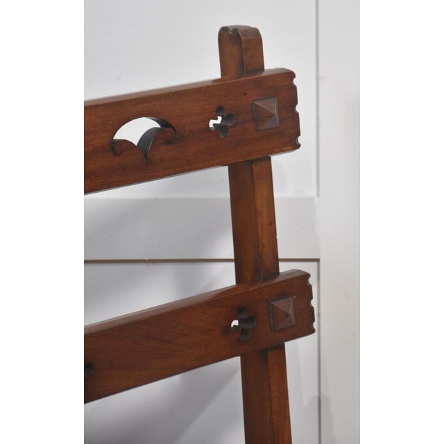 Metamorphic Library Chair in Walnut For Sale - Image 6 of 14