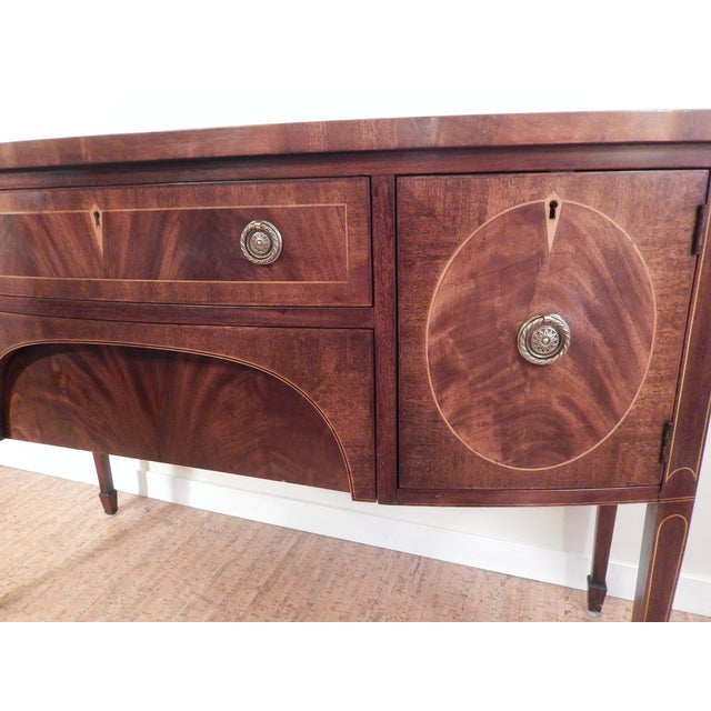Late 20th Century Bespoke Henkel Harris Mahogany Sideboard For Sale In San Francisco - Image 6 of 8