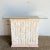 Postmodern Postmodern Pink and Beige Tessellated Stone Console Table For Sale - Image 3 of 7