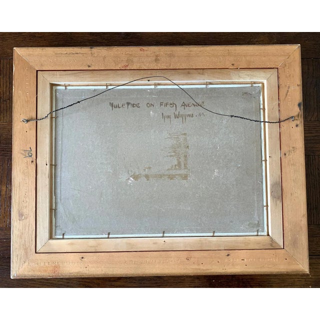 Beige Impressionism Oil on Board Guy C. Wiggins For Sale - Image 8 of 10