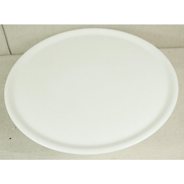 French Late 19th Century French Ironstone Cake Plate For Sale - Image 3 of 6